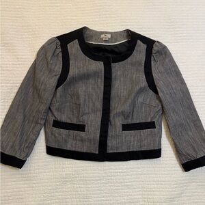 Worthington Women’s Gray and Black Blazer